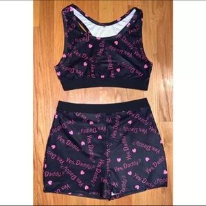 Sleepwear two piece set